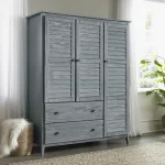 Solid Wood Armoire - Image 2