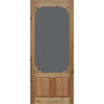 Bay 36 in. x 80 in. Woodland Cedar Screen Door - Image 2
