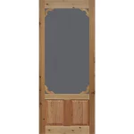 Bay 36 in. x 80 in. Woodland Cedar Screen Door