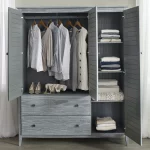 Solid Wood Armoire - Image 14