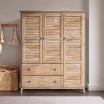 Solid Wood Armoire - Image 5